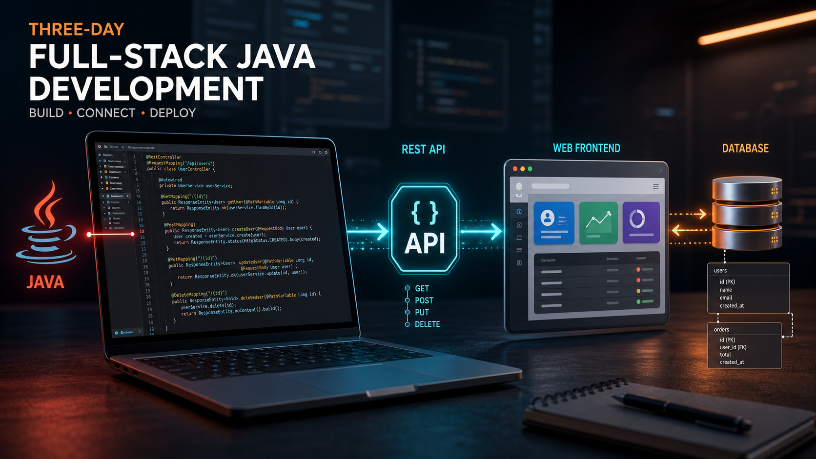 3-Day Full-Stack Java Development Training featured image